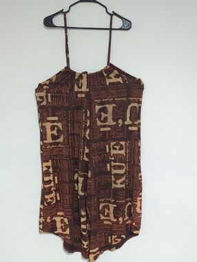 Kauluae Sleeveless Romper